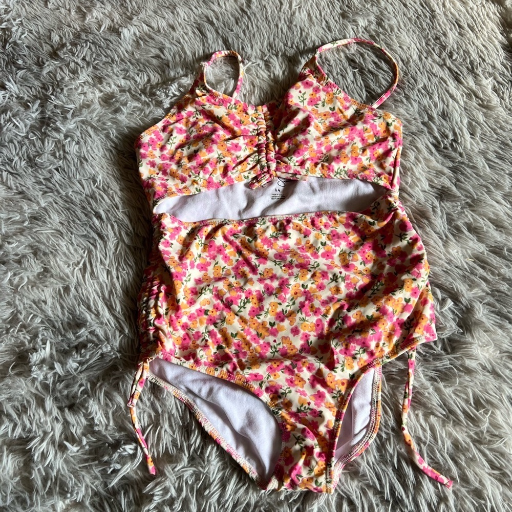 Jessica Simpson floral swimwear